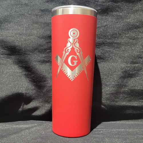 Blue Lodge - 20oz Slim - Red