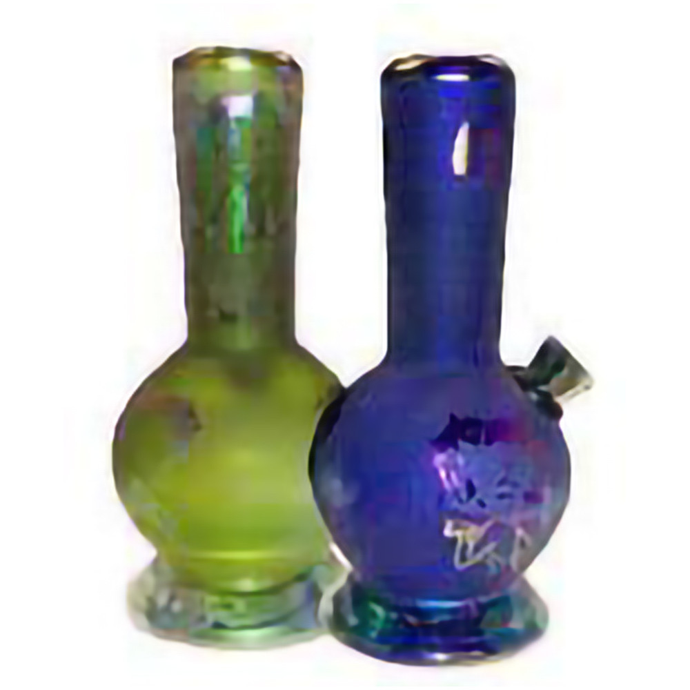 A Green and a Blue Betty Boop Bubble Bong. 