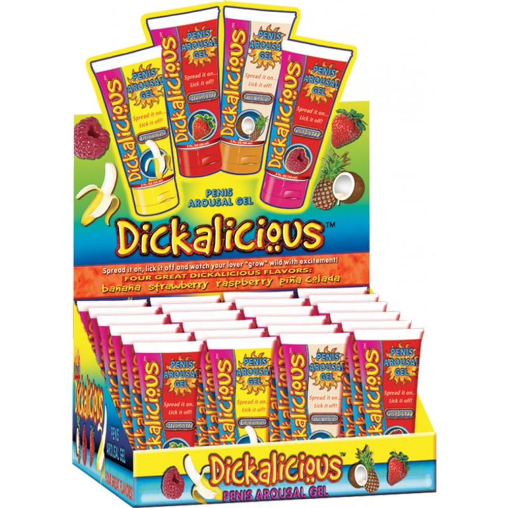 Dickalicious Penis Arousal Cream Raspberry 2 oz.
