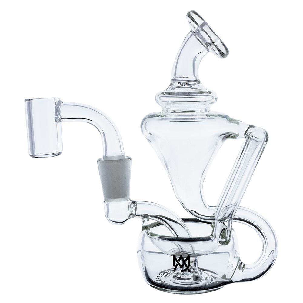 MJ arsenal claude recycler mini glass rig 