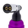 Monster 2 Double Flame Butane Torch Close up. Refillable butane torch.