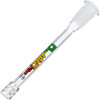 aLeaf 18" Spec Head Beaker Bong, Assorted Colors side view