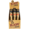 RAW Glass Tipped Cannon Pre-Rolled Cone Wholesale box