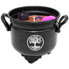Palo Santo Scented Smudge Candle in a Tree of Life Cauldron front