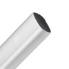 Close view of the flat mouthpiece on a Pax Mini Platinum.