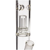 Diamond Glass 15" Straight Shot Showerhead Perc Ice Bong, Assorted Colors Close Up