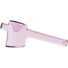 Profile view of a MJ Arsenal Kickstand Hand Pipe in Blush.