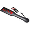 XR Brands Leather Imprint Spanking Paddle - XOXO