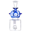 HEMPER 6.5" Blue Whale Bong Front Image