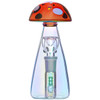 Hemper 6" Trippy Shroom Bong viewed from the front.