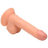 Pop Peckers 6.5" Dildo with Balls - Light