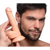 Pop Peckers 6.5" Dildo with Balls - Light