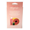 GoodHead grapefruit set with UltraSkyn open ended stroker slick head glide and refresh powder back of box.