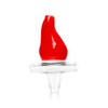 A HEMPER Bowlman Flame Carb Cap Flame-themed smoking accessories Innovative carb cap Creative smoking accessories Custom carb cap Fun carb caps