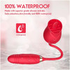 Licking Rose Toy with Thrusting Tail waterproof graphic.