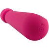 Bottom charging port of Wand-r-Lust Vibrating Wand - Pink.