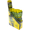 Buy Zig-Zag Terpene Infused Hemp Cones wholesale and get a display case like this, shown here open to reveal 15 packs of Zig-Zag Limoncello Terp Hemp Cones.