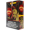 A closed display box of Zig-Zag Cherry Blunt Wraps.
