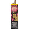Zig-Zag Blunt Wraps - Melon open with its wraps emerging from the top.