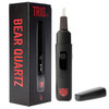 Bear Quartz Trio 2.0 Black electronic dab tool with infrared temperature reader and heated hot knife main.