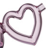 Close-up of heart-shaped handle on MJ Arsenal Love Handle Hand Pipe Valentine’s Day edition