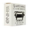 White Rhino EZ clean hand pipe XL dry herb bowl with screen replacement upgrade part for the hand pipe side of box