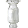 14mm nectar collector complete set with water percolator and quartz titanium nails close up.