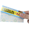 RAW x Lyrical Lemonade rolling papers held in a hand showing the pattern on a single paper
