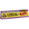 RAW x Lyrical Lemonade Grape Rolling Papers - King Size Wide