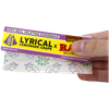 hand holding a pack of RAW x Lyrical Lemonade Grape Rolling Papers - King Size Wide