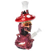 Right side image of the Mushroom Skull Water Pipe