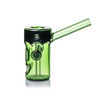 Side image of the MJ Arsenal Franken Bubbler 4.5" | Glow-in-the-Dark Frankenstein Pipe