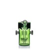 back side image of the MJ Arsenal Franken Bubbler 4.5" | Glow-in-the-Dark Frankenstein Pipe
