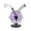 creepy cool spider web shaped water pipe dab rig