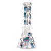 10" Blue Alien Beaker Water Pipe