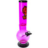Headway 12" Bubble Acrylic Bong with Ice Pinch front image. Compact 8'' Straight Acrylic Bong with 2'' Diameter Body.