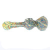 6" Double Bowl Confetti Glass Spoon Pipe