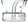 Diamond Glass 6.5" Mini Bubble Waterpipe