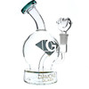 Diamond Glass 6.5" Mini Bubble Waterpipe
