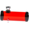 JM Enterprises 4" Skinny Acrylic Steamroller in red color.
