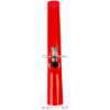 JM Enterprises 11" Skinny Angled Acrylic Bong with Finger Grip, Assorted Colors