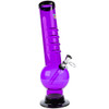 JM Enterprises 12" Bent Neck Acrylic Bubble Bong, Assorted Colors
