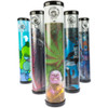 JM Enterprises 10" Acrylic Graphic Steamroller with Glass Bowl in Assorted Styles