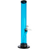 JM Enterprises 12" Skinny Straight Acrylic Bong close up