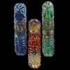 Chameleon Glass Kobayashi Steamroller Pipe, Assorted Colors