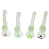 Glow in the Dark Glass Sherlock Pipe in assorted styles