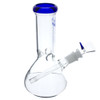 Urban Glass eight inch glass beaker waterpipe with ice pinch and GOG slide and bowl.