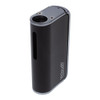 The D-Box is small and sleek, with no visible buttons on its surface. Only a thin hole to see e-liquid level and an opening to drop the mouthpiece down into.