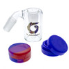 Collect any unused concentrates with the glas house silicone and glass reclaimer boxed kit.