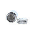A view inside the Airis Dual Quartz Dab Coil showing the coils inside.
